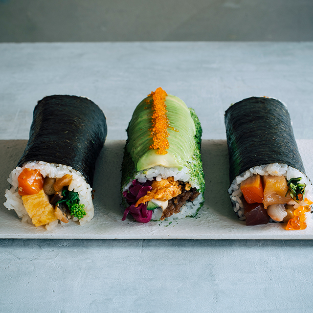 シェフが仕立てた３種の恵方巻