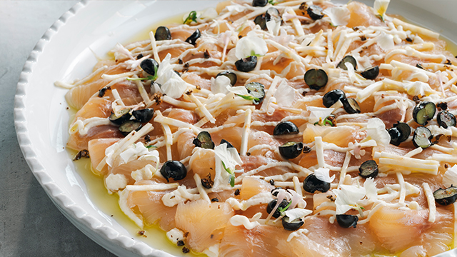 ホワイト富士山サーモン グラバラックス