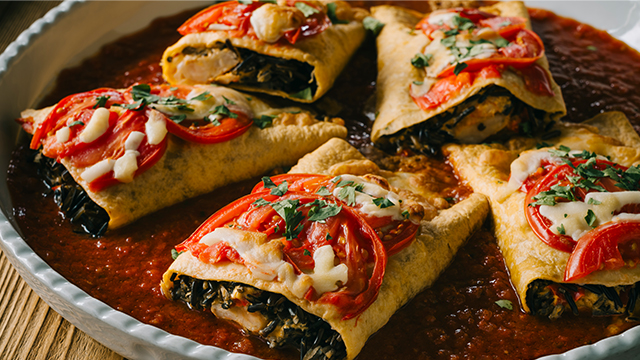 シュリンプエンチェラーダ