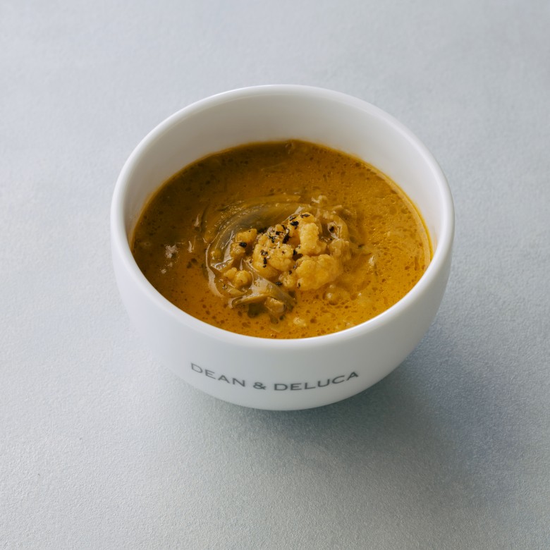 もち麦とカリフラワーのビスク