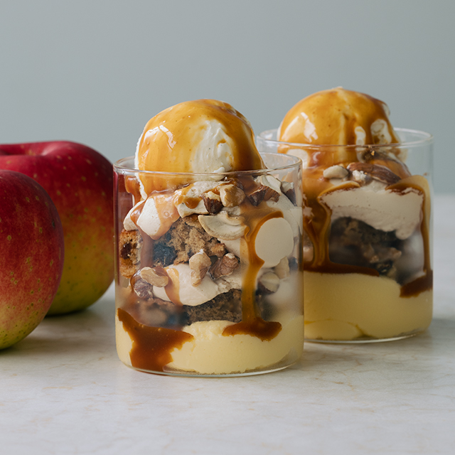 濃厚にくちどける、冬の甘美なグラススイーツ