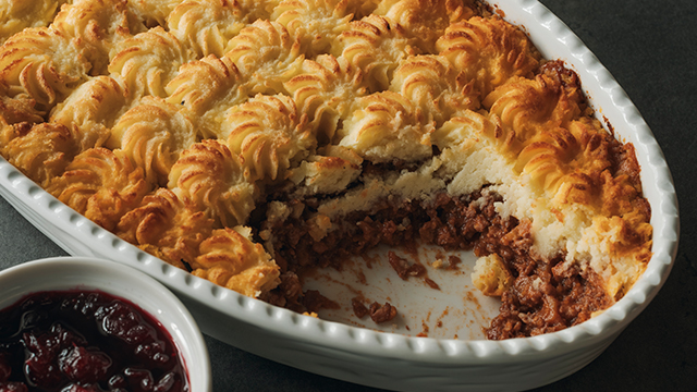 七面鳥のシェパーズパイ