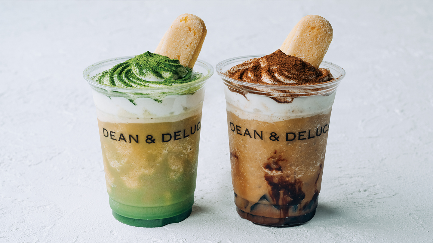 エスプレッソと抹茶薫る、2つのティラミスフラッペ