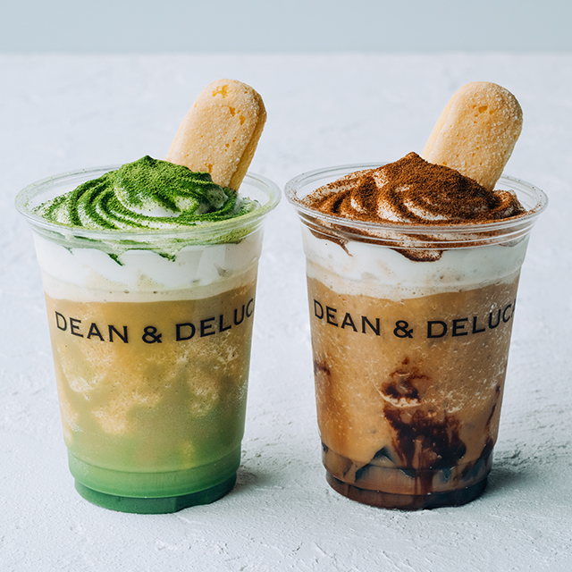 エスプレッソと抹茶薫る、2つのティラミスフラッペ