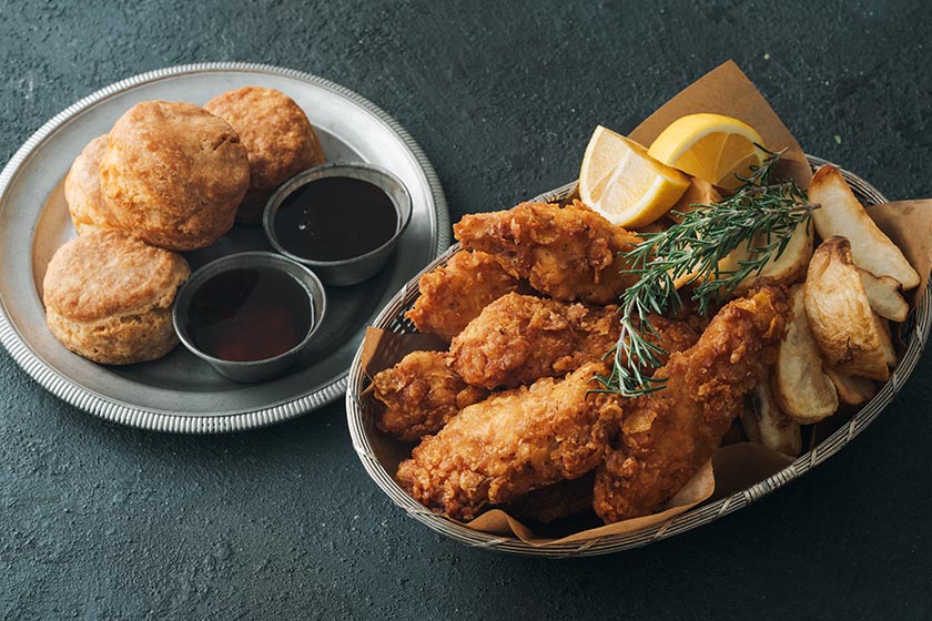 バターミルクフライドチキン