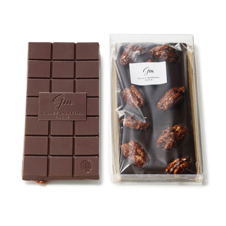 ジル・マルシャル タブレット・ノワール・ノア・ド・ペカン・キャラメリゼ
