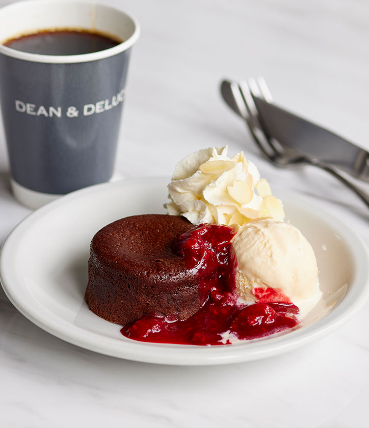 ひんやりバニラととろけるカカオのフォンダンショコラ