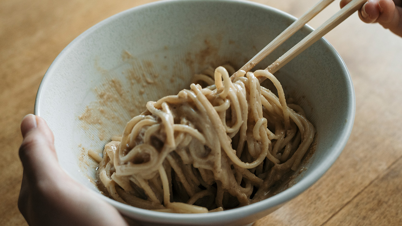 汁なし坦々麺のつくり方