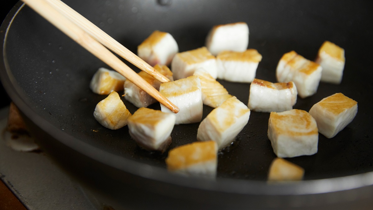 香ばし白身魚の万能みそだれ素麺のつくり方