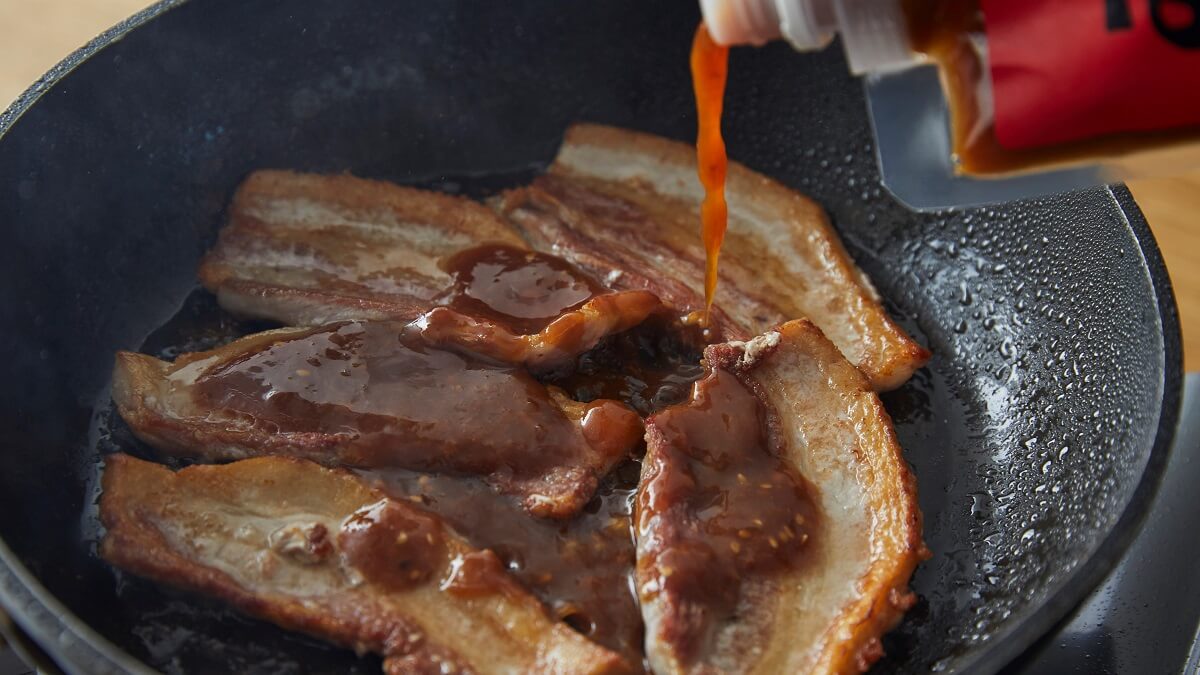 夏野菜と豚肉のスタミナごはんのつくり方