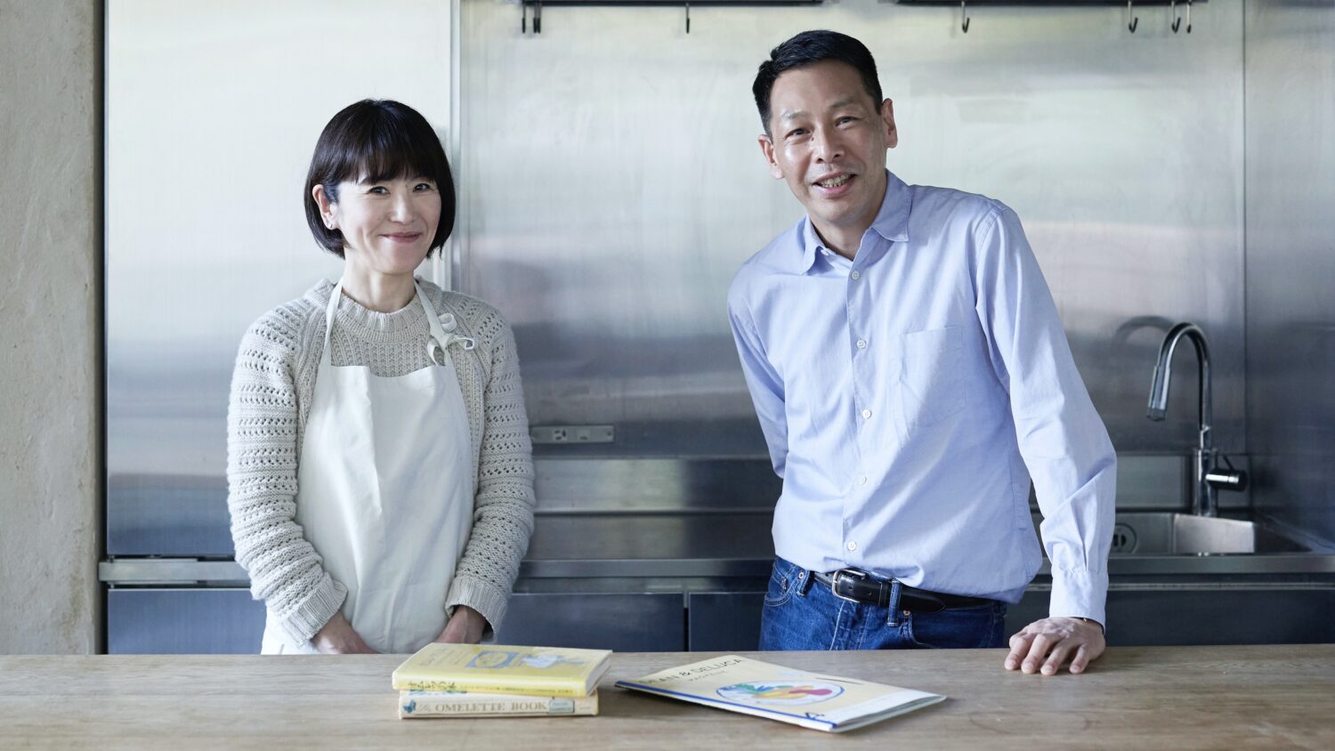 料理家のワタナベマキさん（写真左）と編集長の松浦弥太郎さん（写真右）