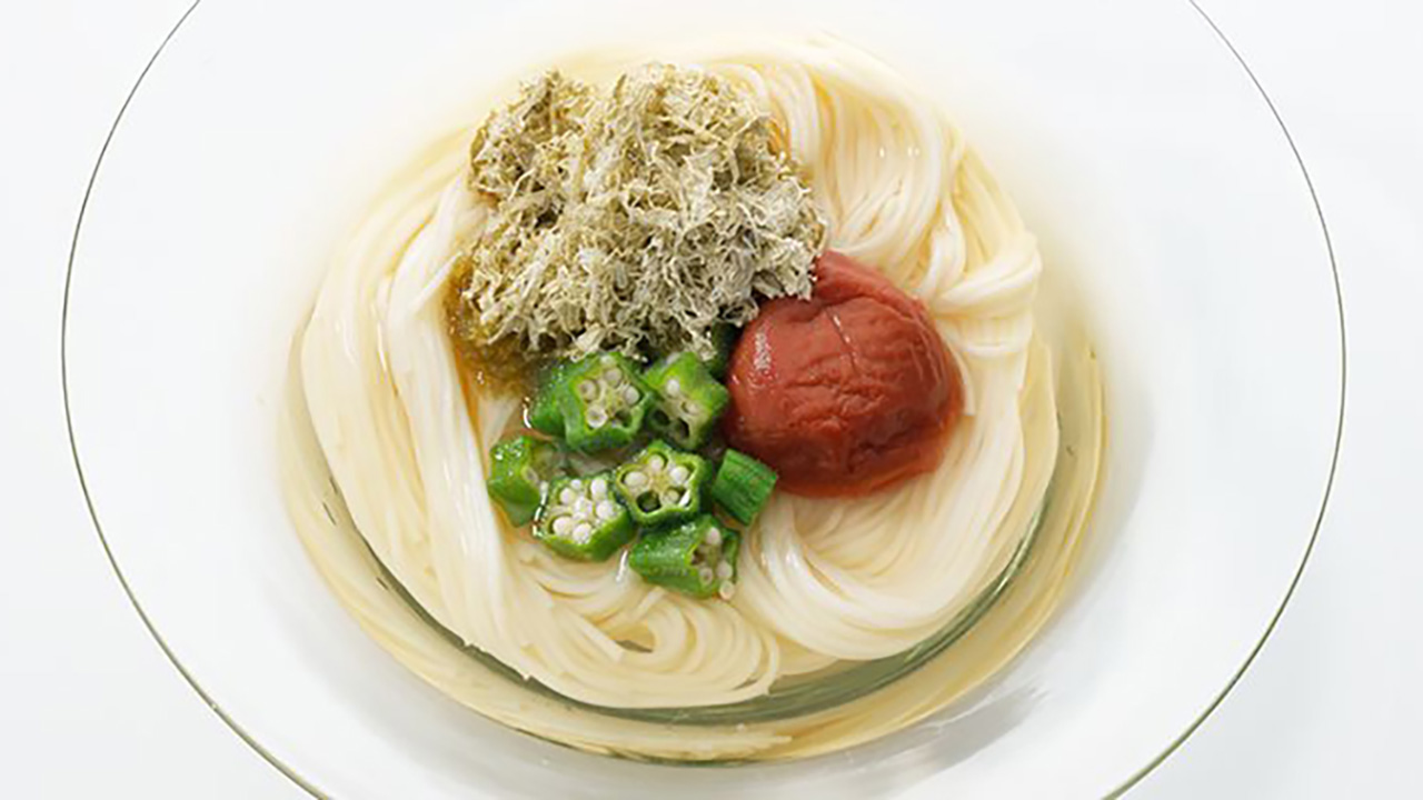 素麺の茹で方と食べ方