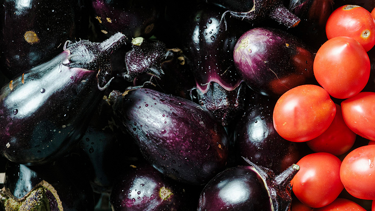 水茄子のカツレツ