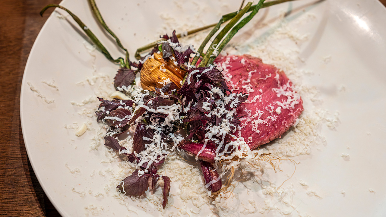 ジビーフとリコッタサラータ