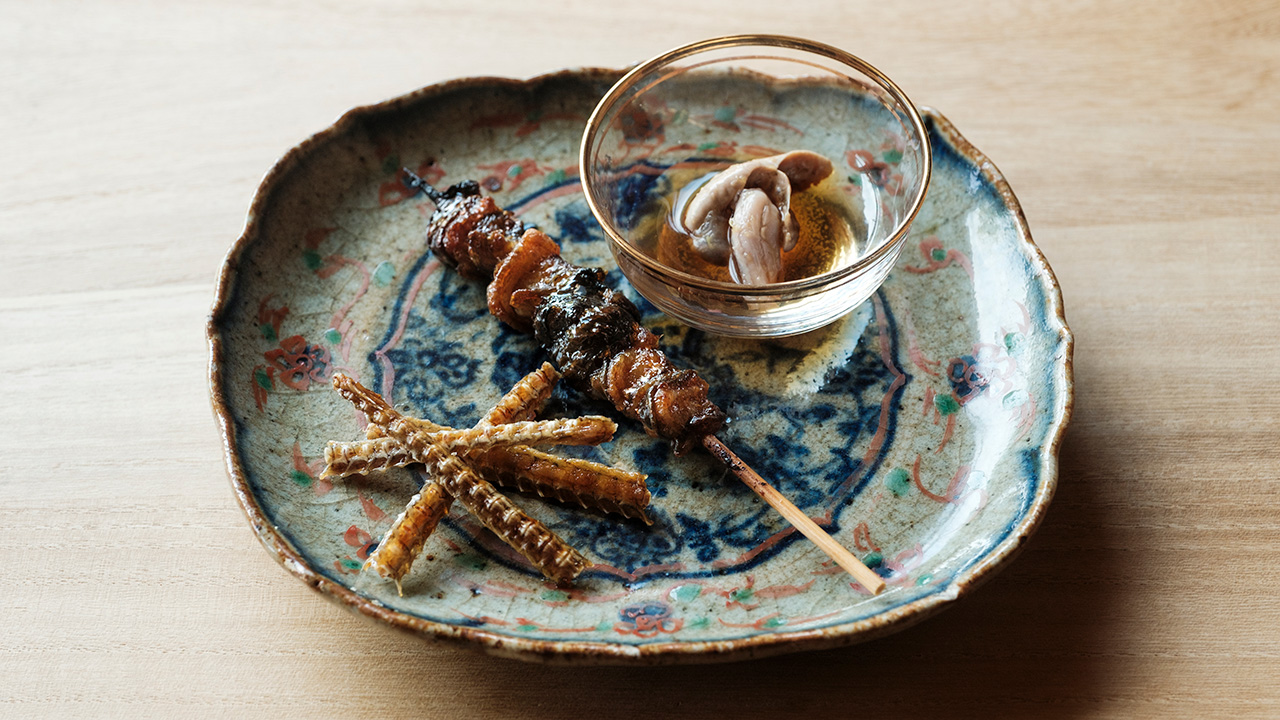 鰻を余すところなく使った、独創の料理