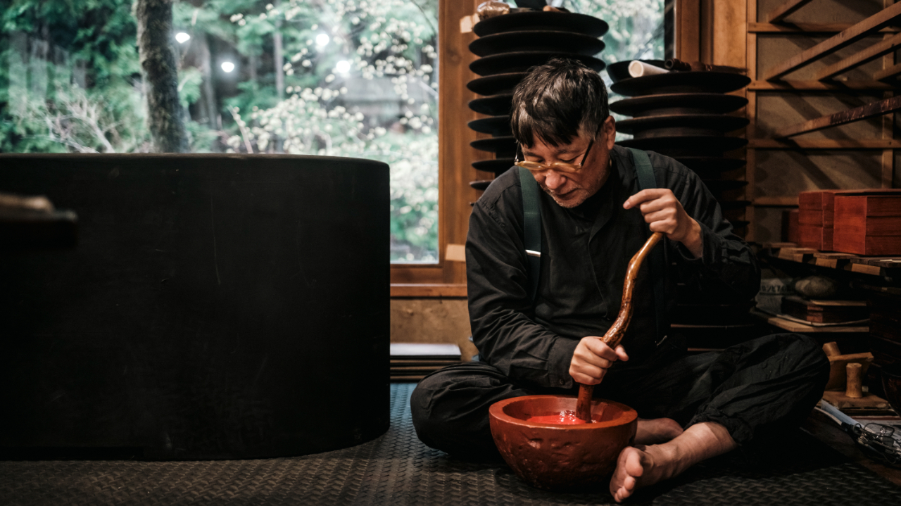 赤木明登うるし工房