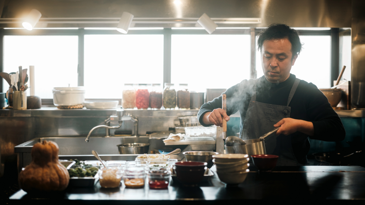 海辺の食堂 杣道