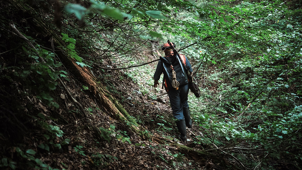 ⾃然界に⼊ることは、安全から遠ざかること