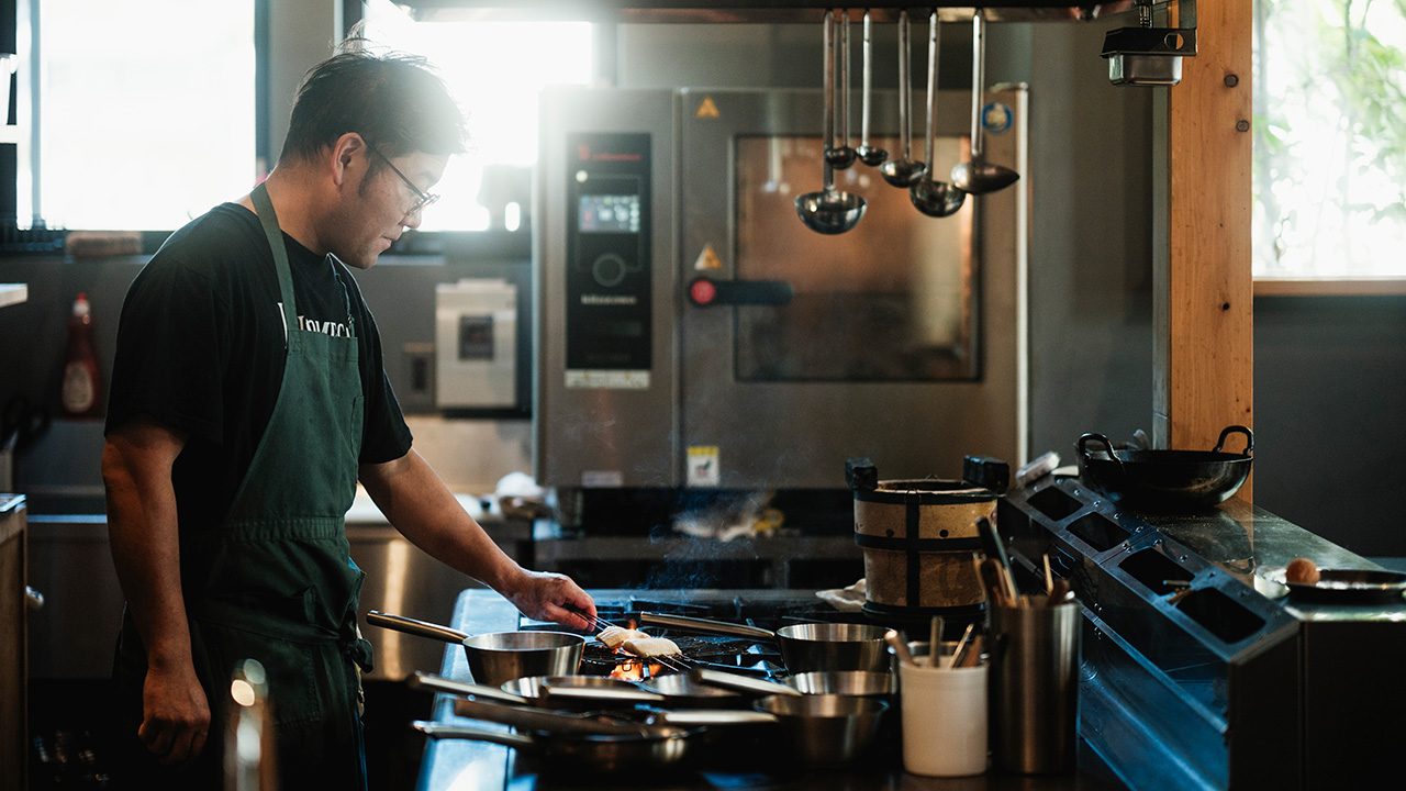 食材に導かれた料理