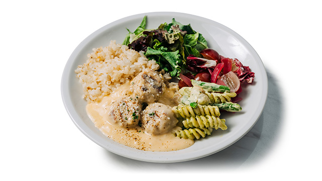 チーズクリームミートボール