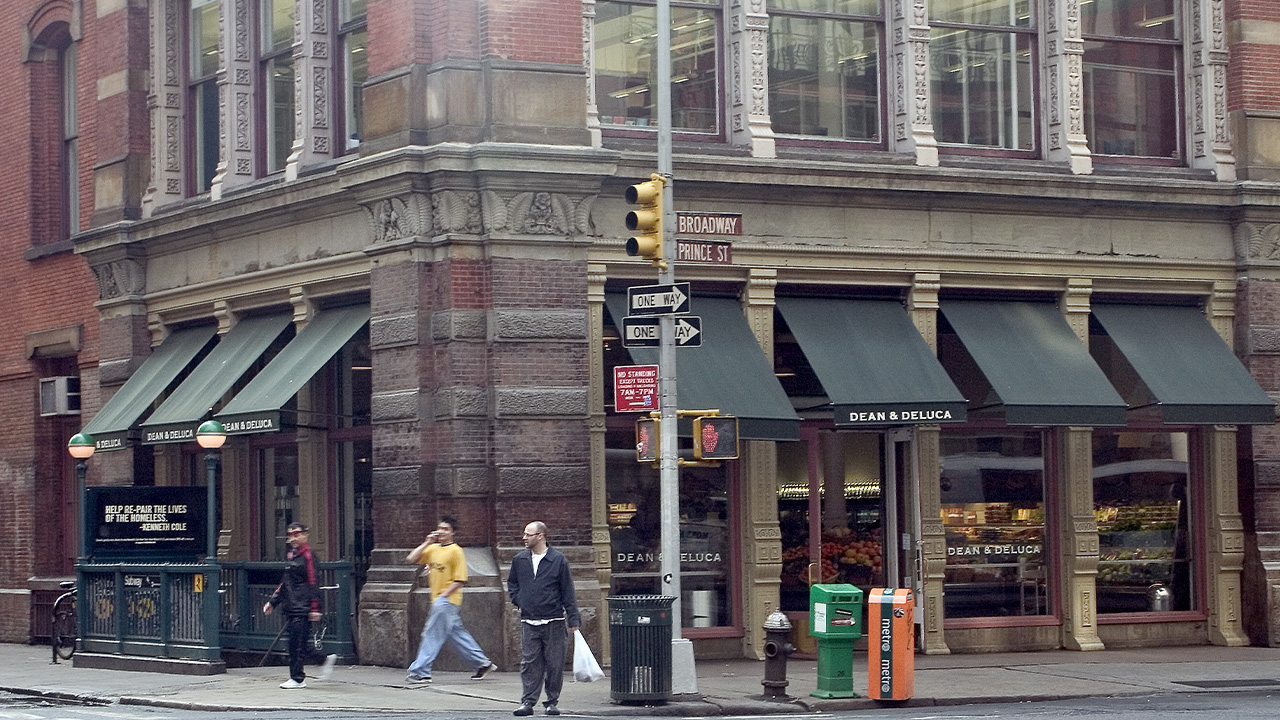 DEAN & DELUCA のルーツを2つの刺繍柄に