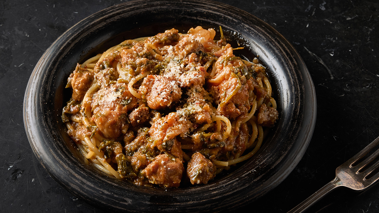 放牧豚ラグーソース