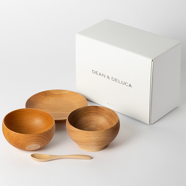 天然木のお食事セット（欅・胡桃・桜・楓）