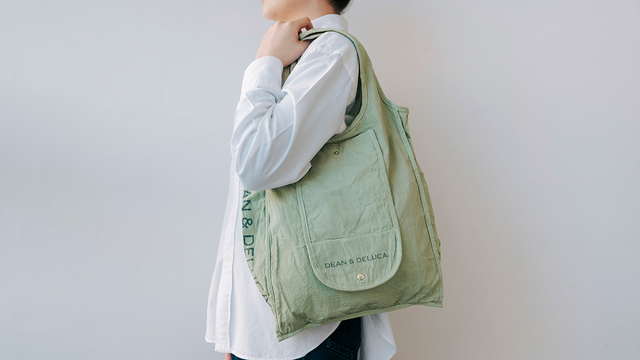 天然染めショッピングバッグ