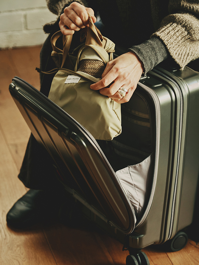 軽量かつコンパクトなパッカブル仕様