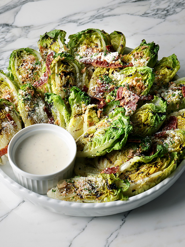 ベビーロメインレタスサラダ