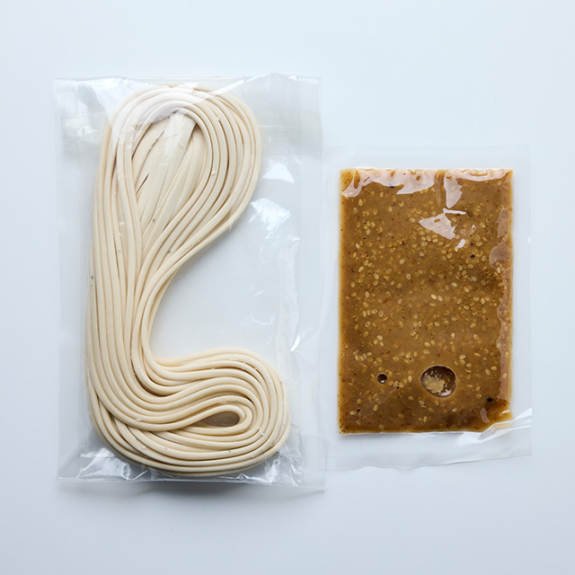ごまだれ半生うどん
