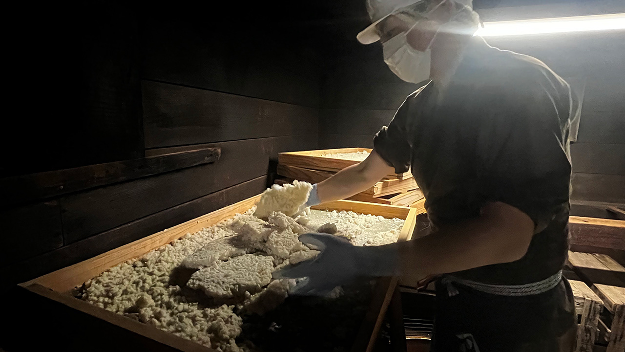 新米を楽しむ食卓 味噌と出汁