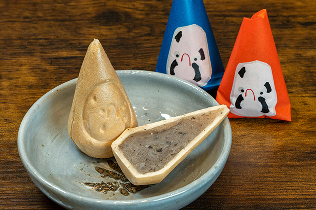 三角だるま最中