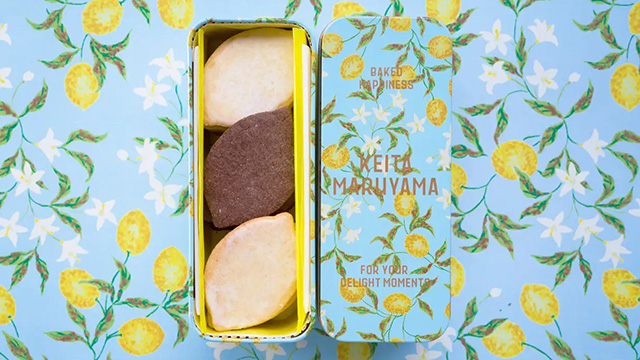 KEITA MARUYAMA クッキー缶 Lemon ハーフ