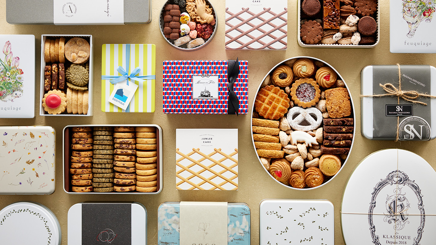 心ときめく つくり手たちのクッキー缶