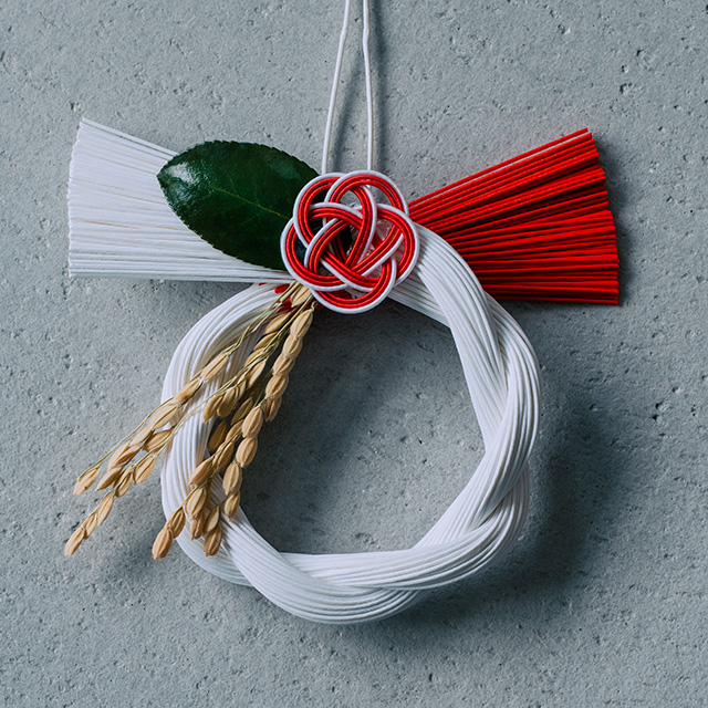 お飾りで迎える新年