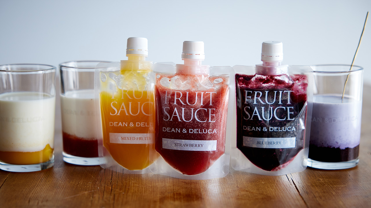 こだわりの果実感 フルーツソース