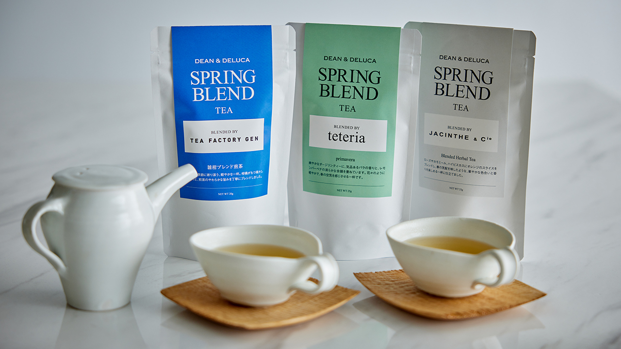 日本のつくり手から届いた春のブレンドティー