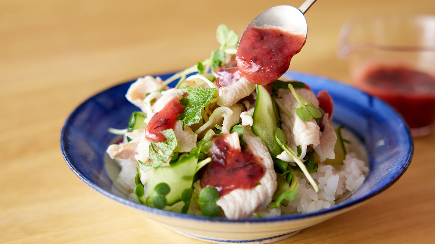 万能調味料を使ってつくるどんぶり