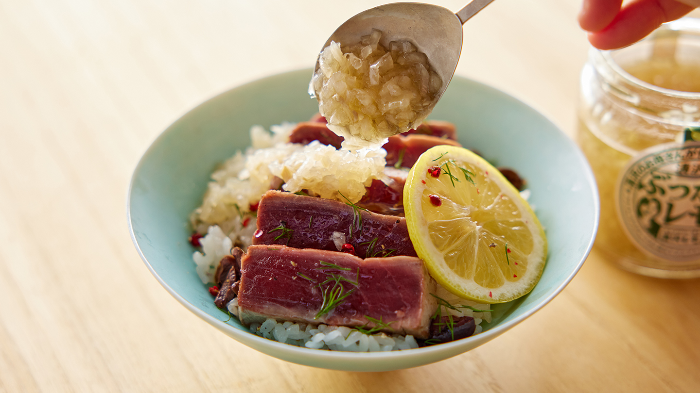 万能調味料を使ってつくるどんぶり