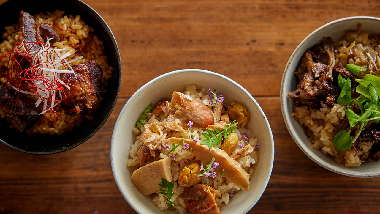 具だくさん ごちそう炊き込みごはん