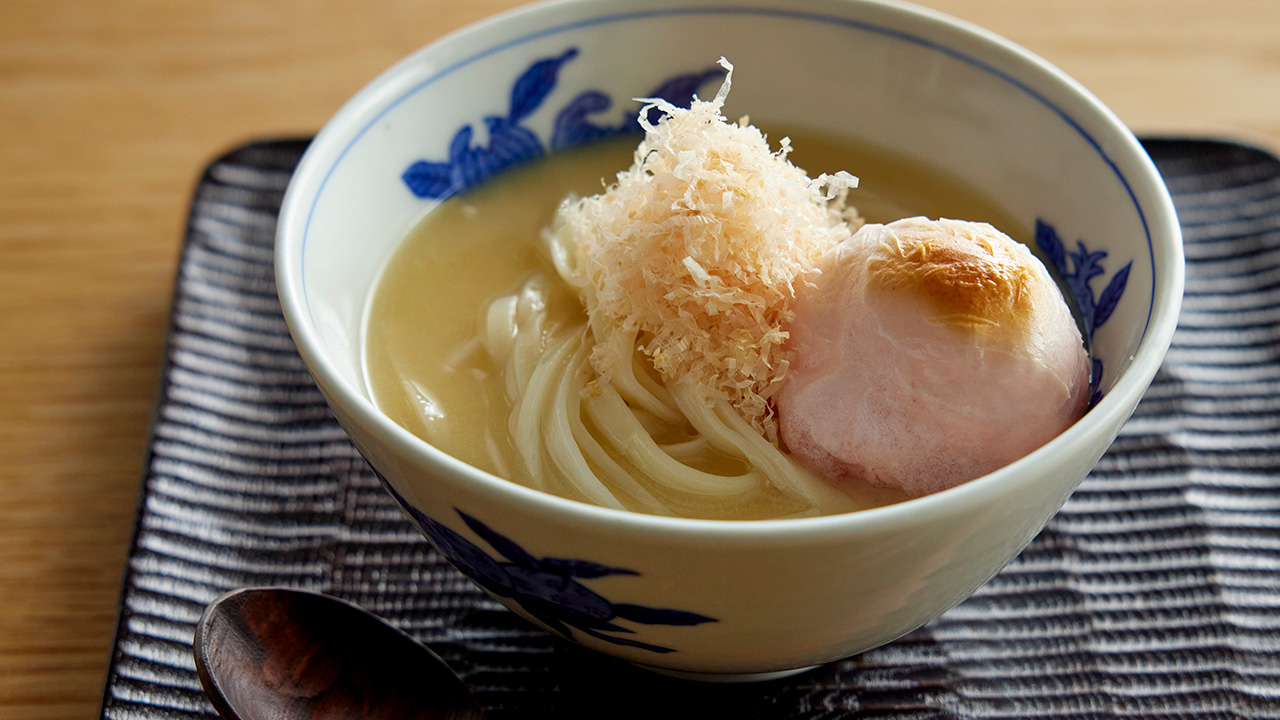 京の白味噌雑煮うどん