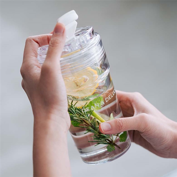 ウォータータンブラークリアホワイト 460ml