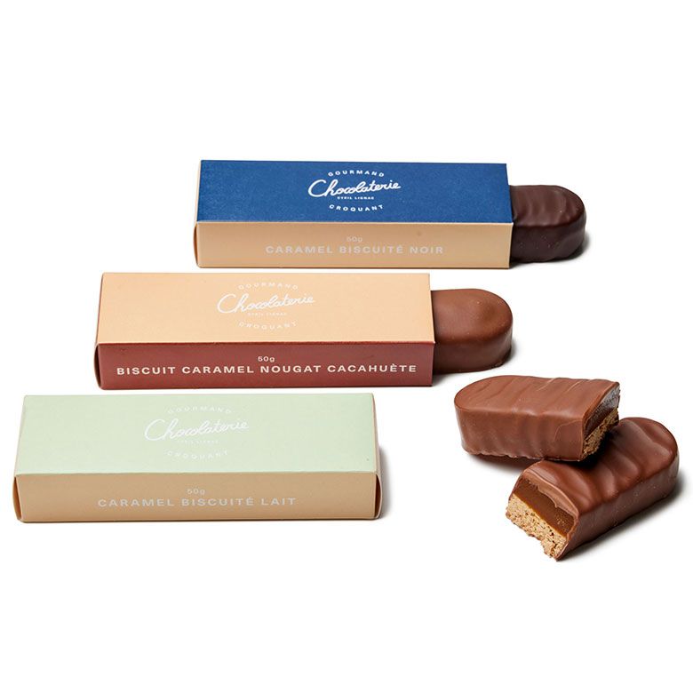シリル・リニャック キャラメルチョコレートバー（ビスケット、ミルク