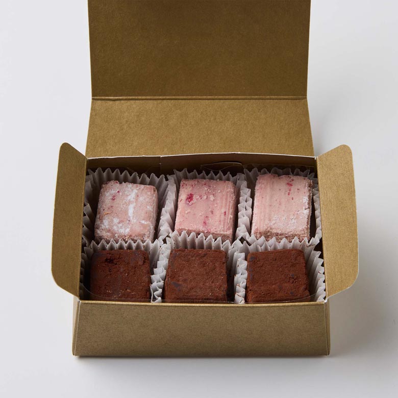 Passioni Golose トリュフチョコレートボックス6粒入 フォンダンテ