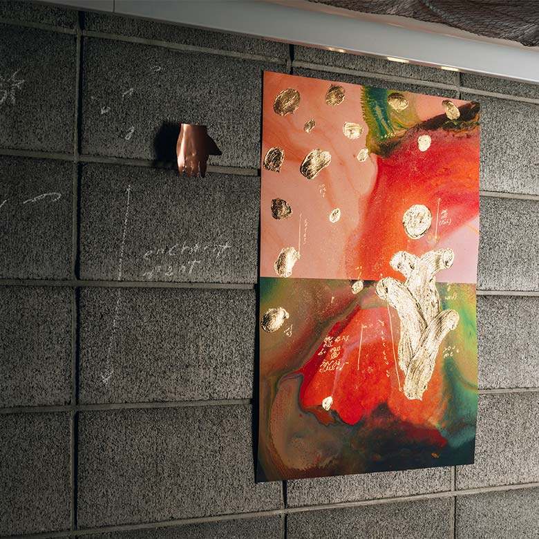 poster （hug hands）」ooka47| DEAN & DELUCA【公式】
