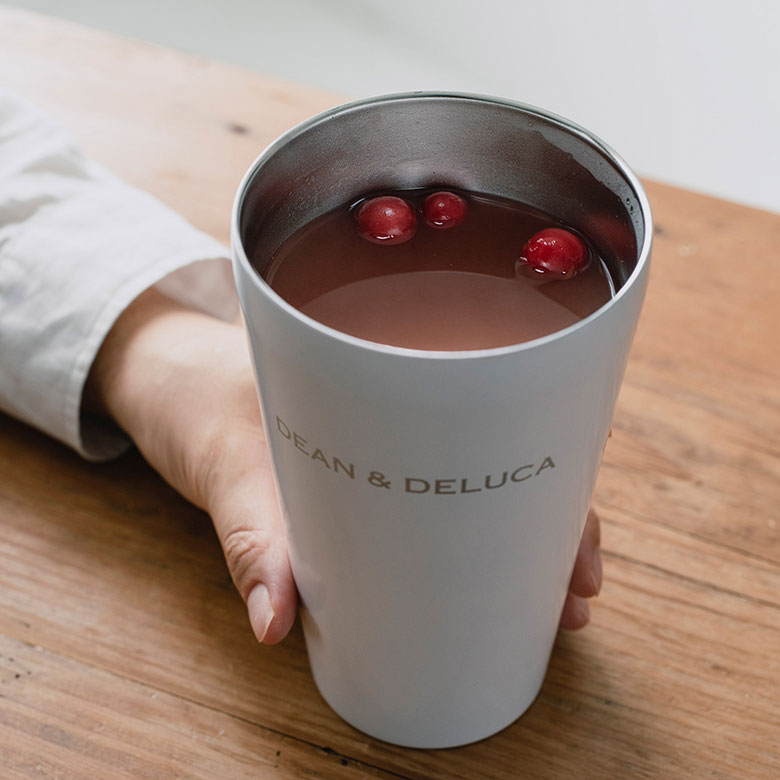 数量限定＞DEAN & DELUCA ステンレスタンブラー 600ml マットホワイト