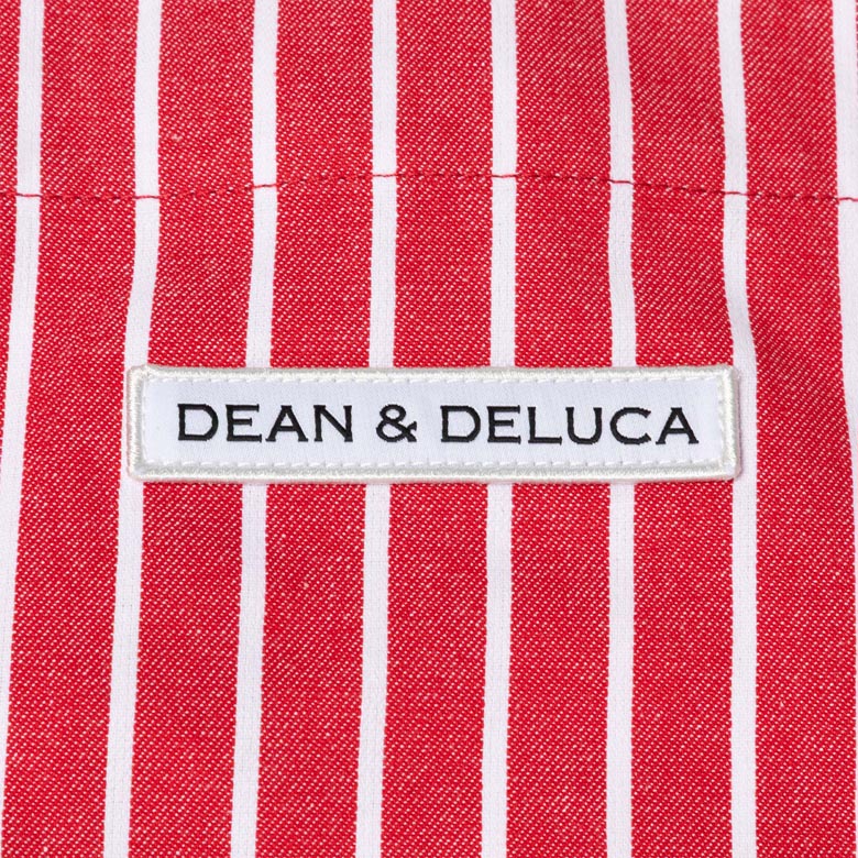 エプロン＆ポーチセット レッドストライプ2026| DEAN & DELUCA【公式】