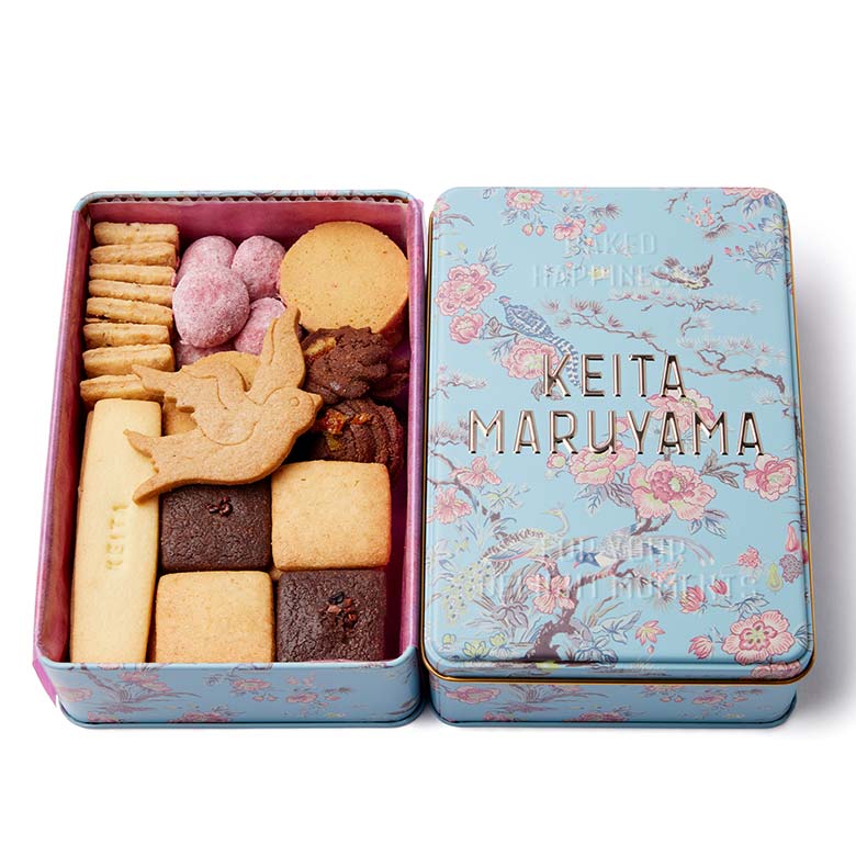 数量限定】ケイタ マルヤマ クッキー缶（Oriental Flower