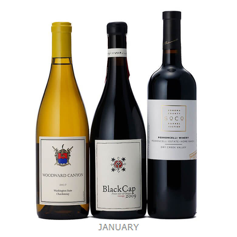 WINE OF THE MONTH CLUB プレミアムコース 3回お届け 11・12・1月